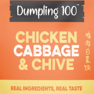 chicken cabbage & chive dumpling
